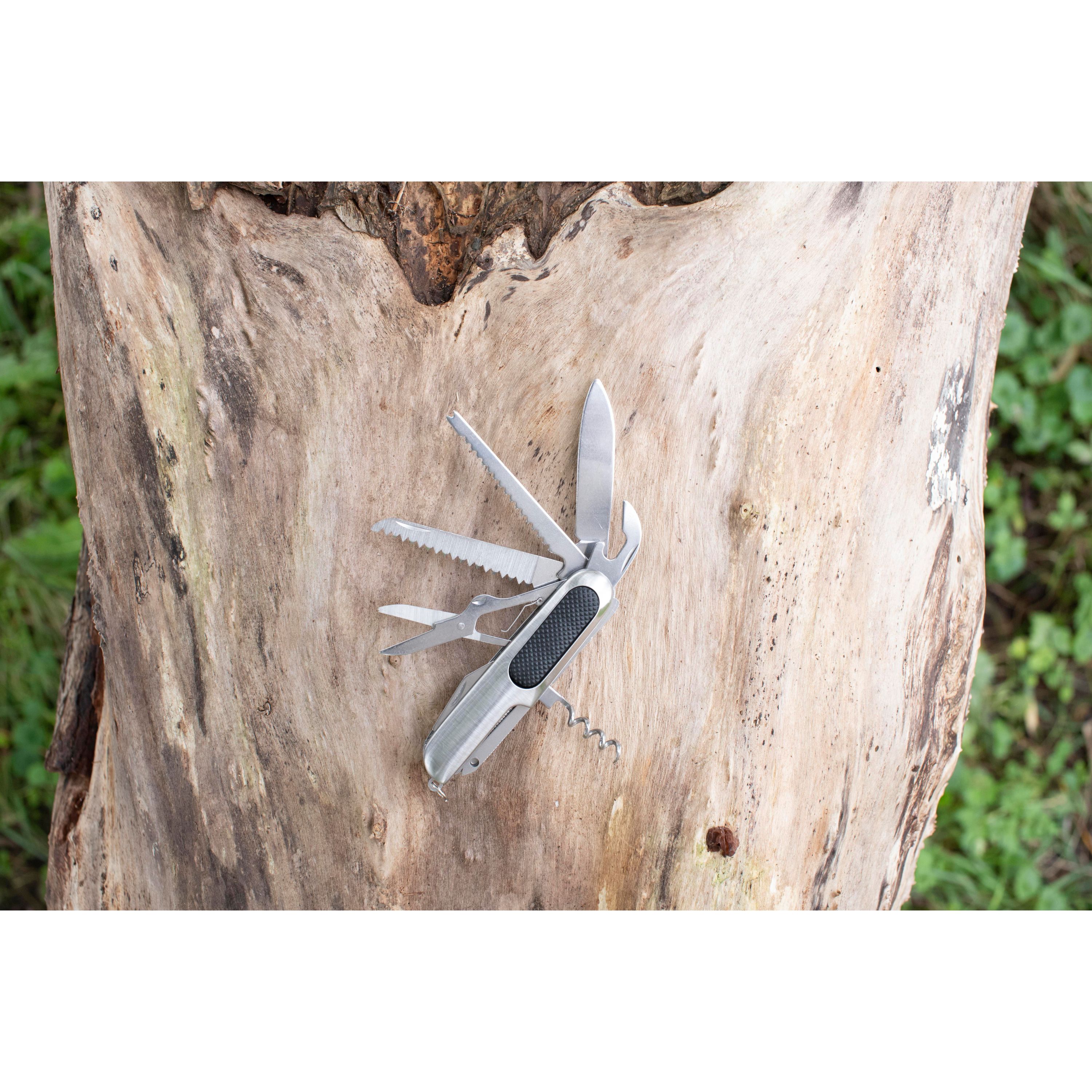 Taschenmesser aus rostfreiem Stahl Carol - silber-622