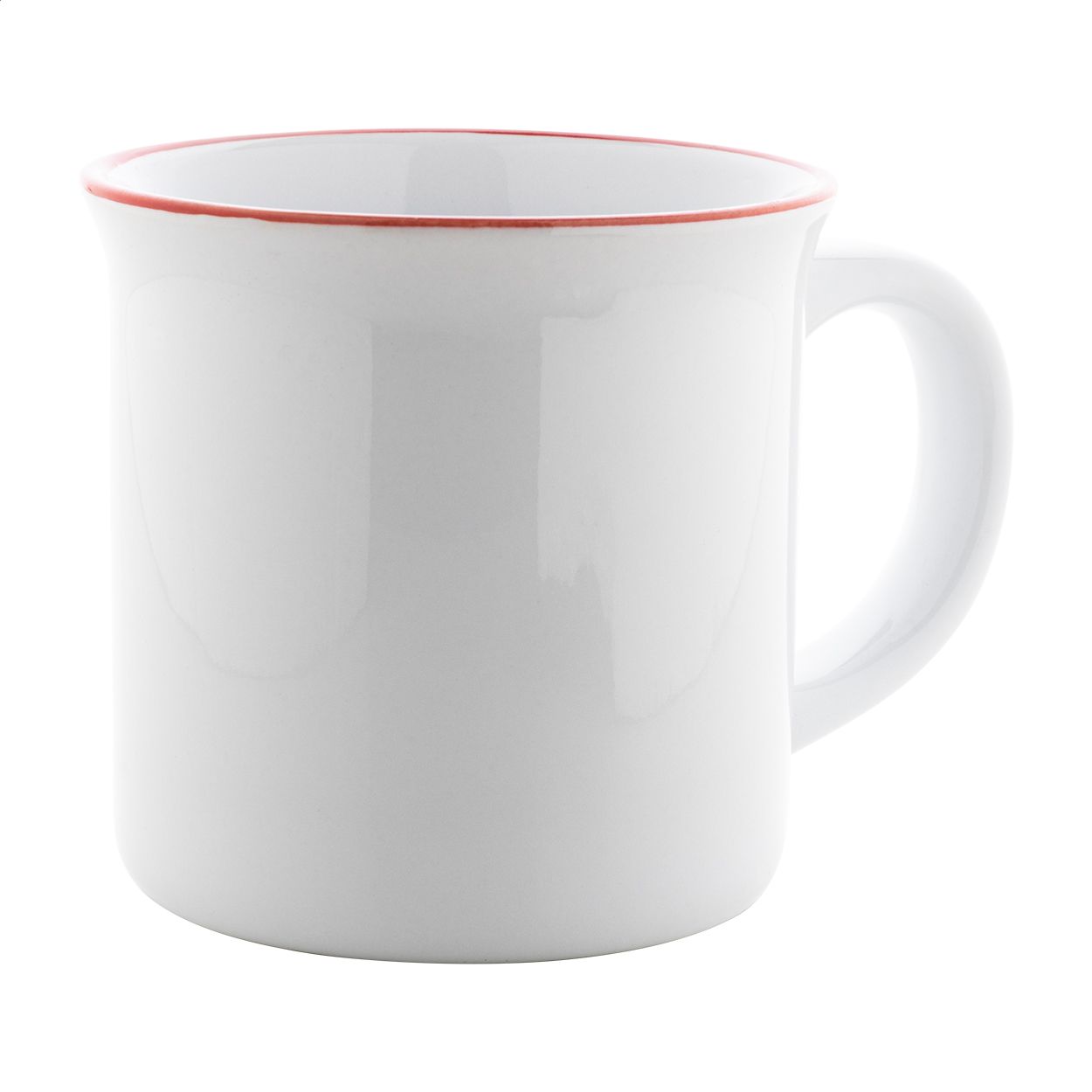 Woodstock Subo Vintage Sublimationstasse - rot - weiß-968