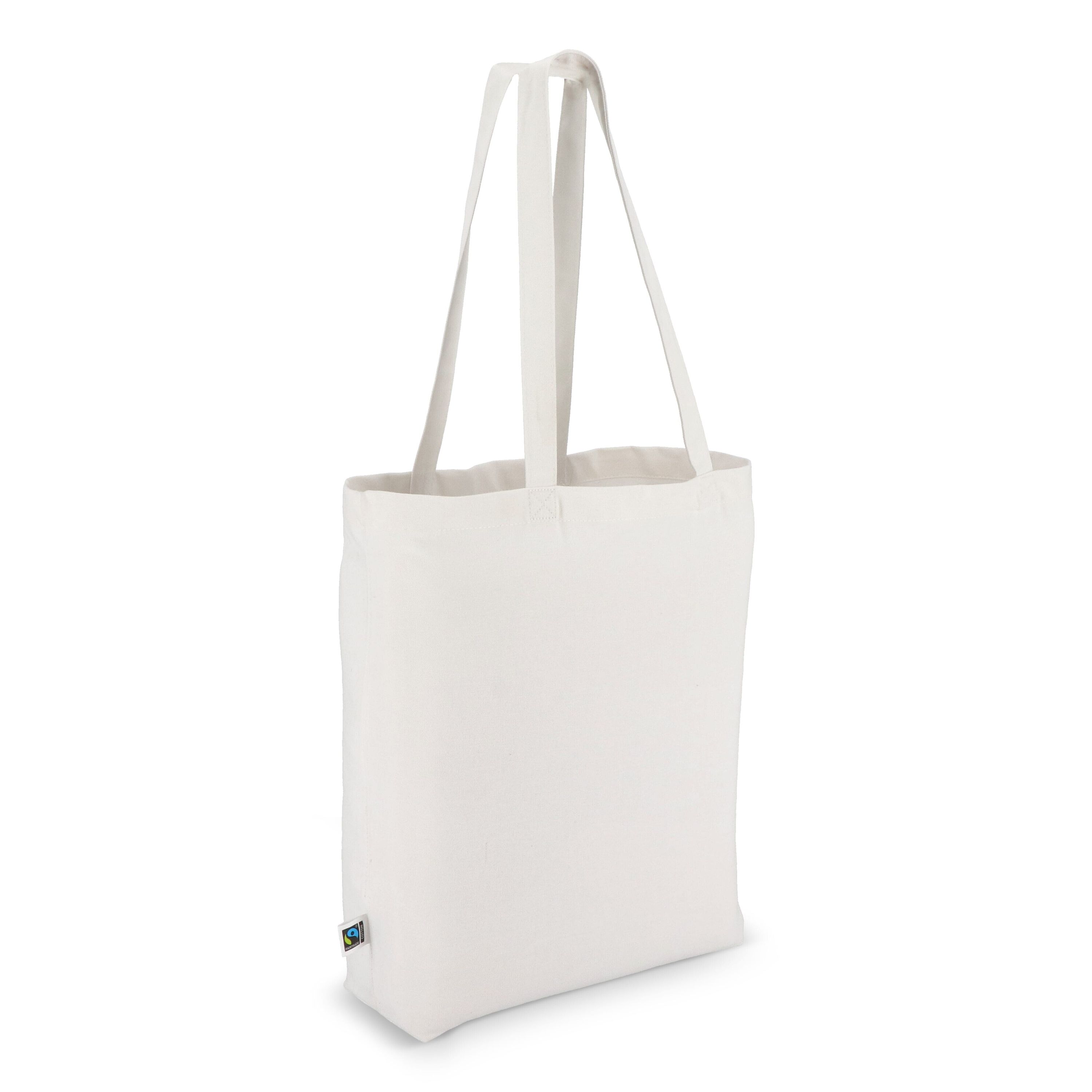Tasche Fairtrade 270g 42x12x43cm - weiss-438