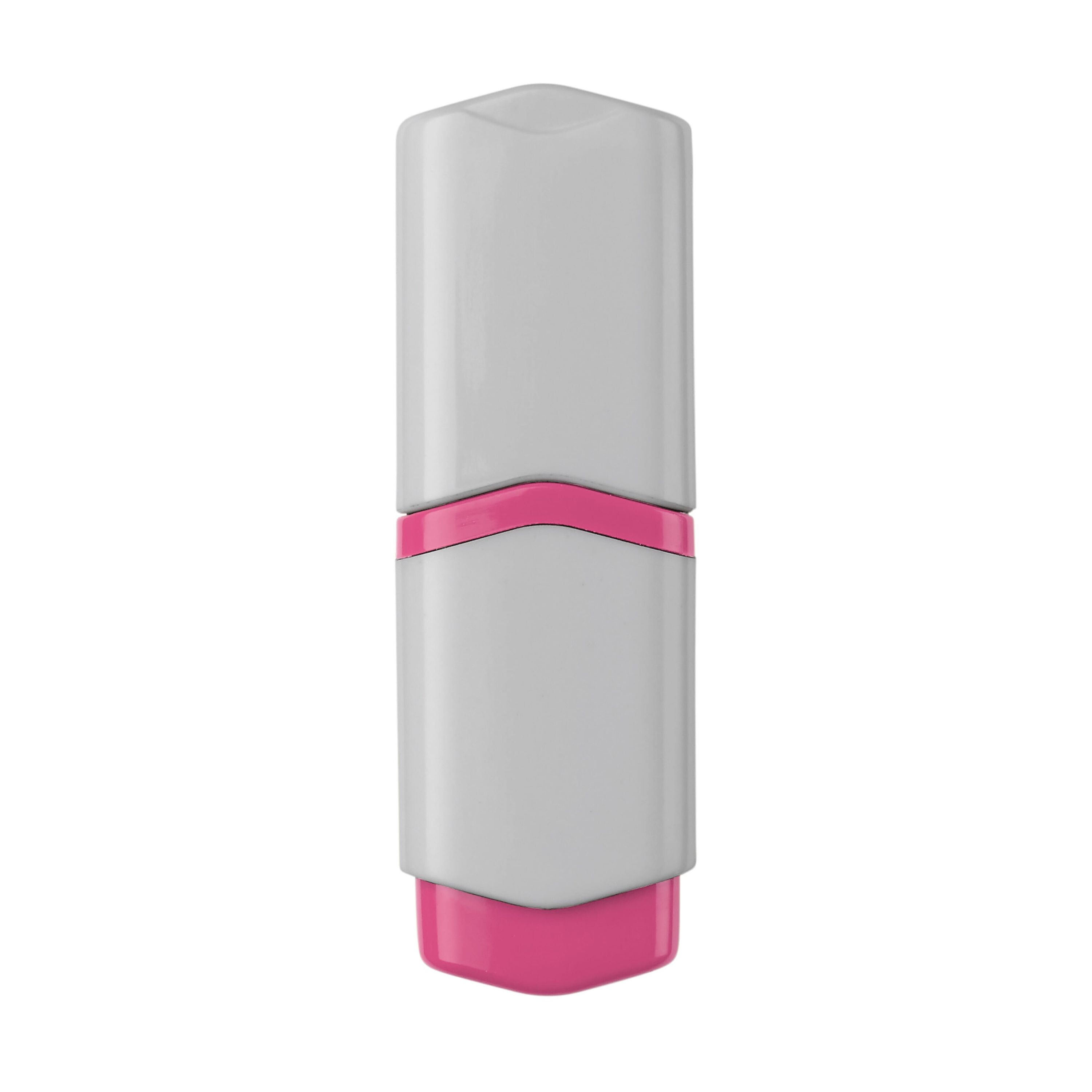Textmarker Mini - weiss  -  rosa-301
