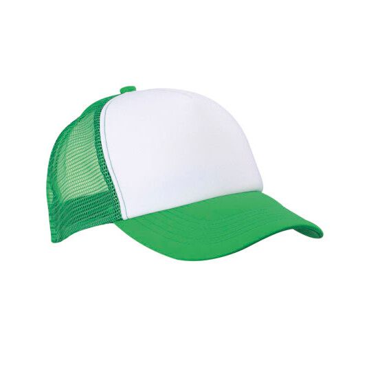 5-Panel Polyester Mesh Cap - khaki-482