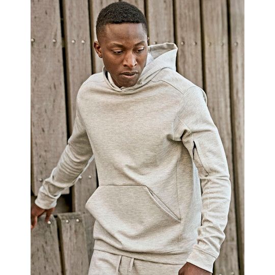 Athletic Hooded Sweat - black-720