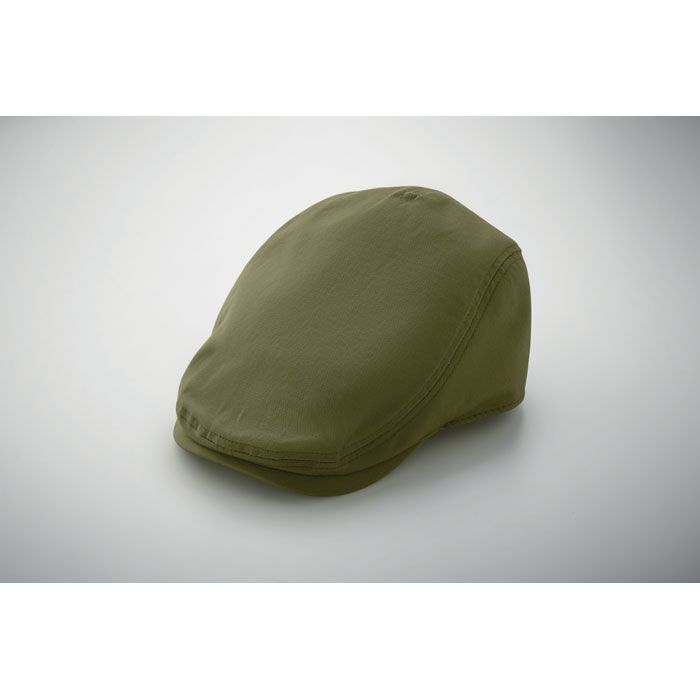 Newsboy-Kappe 235 g/m² FLAT PEAK - armeegrün-312