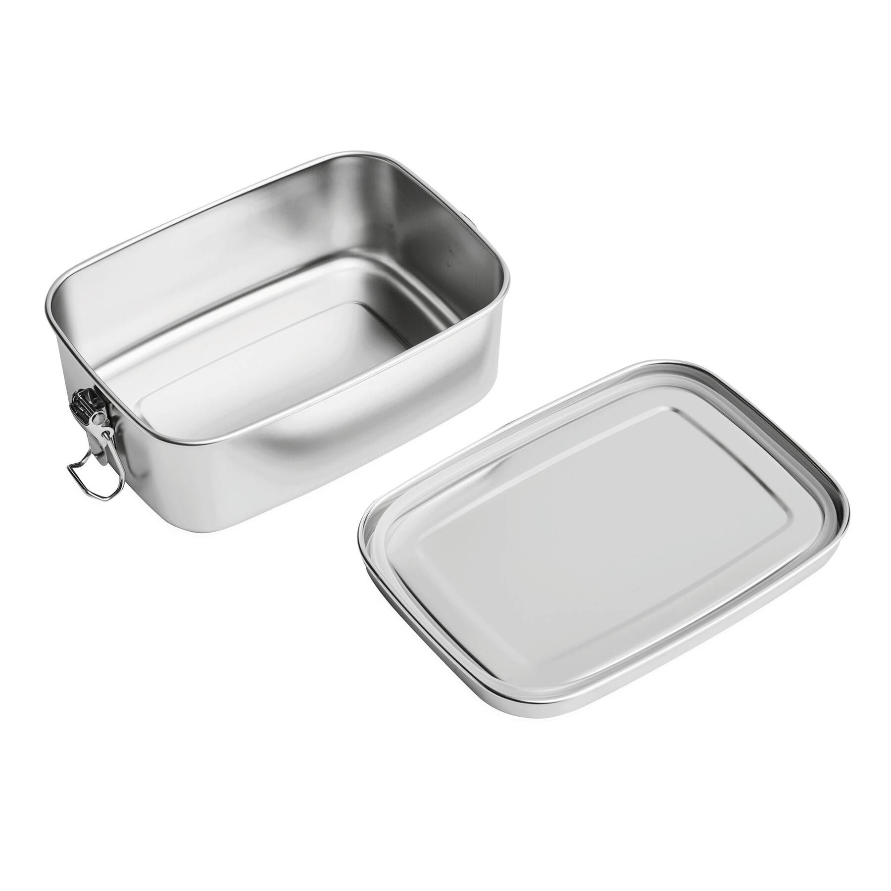 Edelstahl Lunchbox STRONG BREAK - silber-822