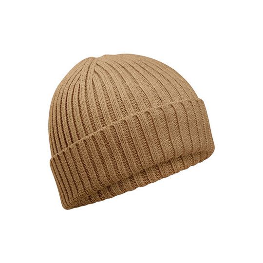 Organic Cotton Kids Beanie - biscuit-89