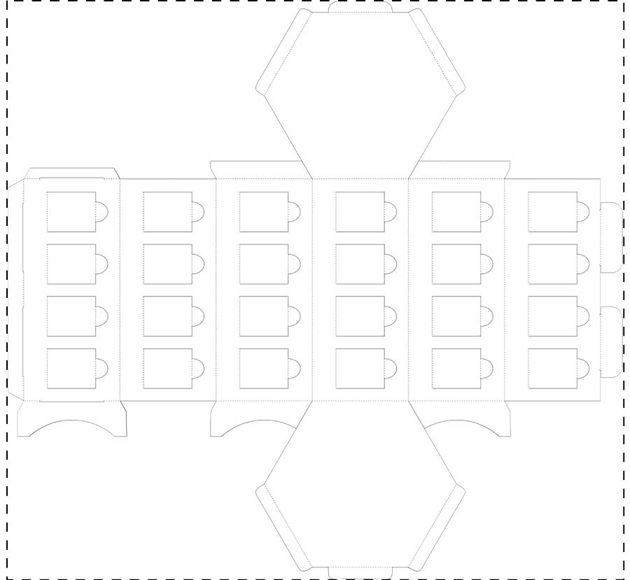 Veredelungsposition Komplette Oberfläche