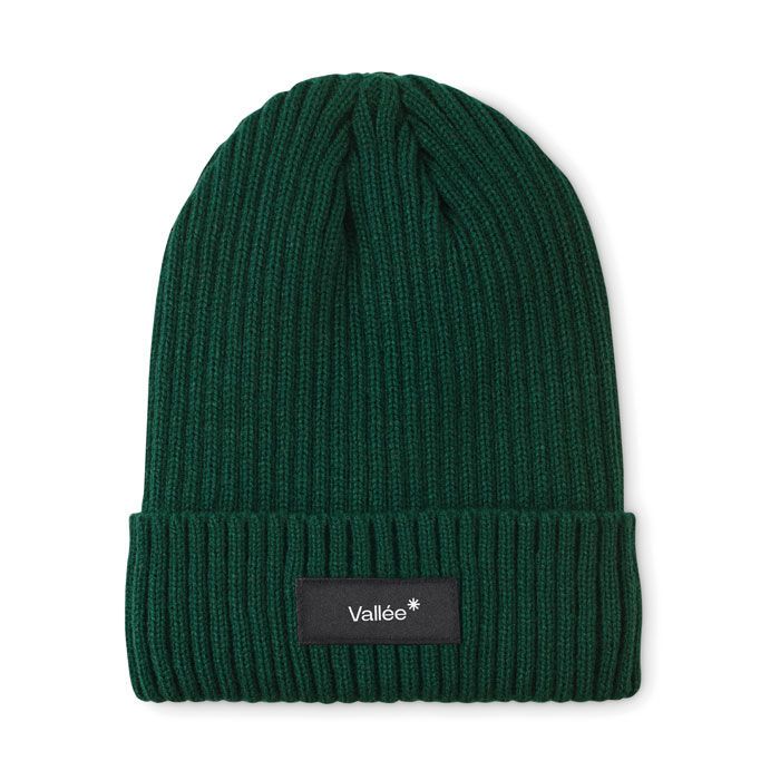 3M-Beanie mit Bündchen ANVIK - dunkelgrün-809