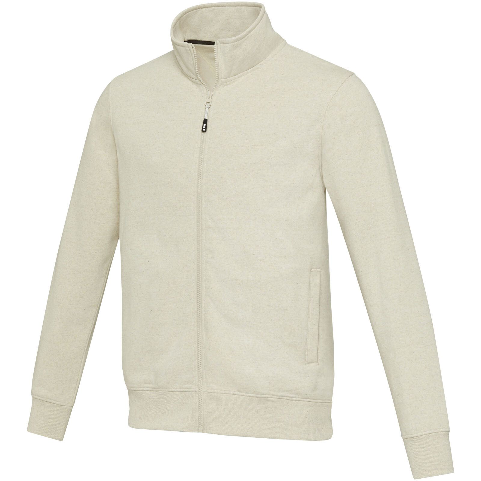 Galena Aware Sweatjacke aus recyceltem Material   - oatmeal - 3XL-958