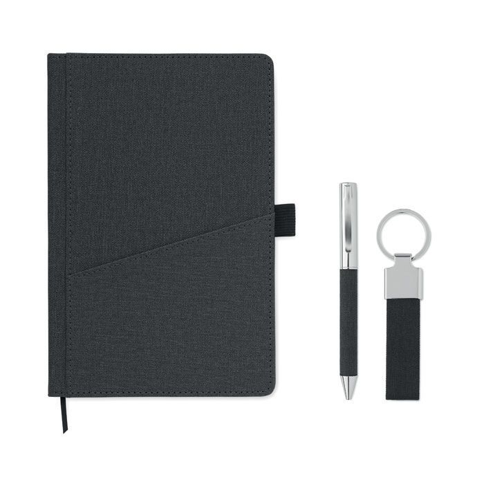 Geschenkset-Set 3-teilig SCRIBI 4 - schwarz-422
