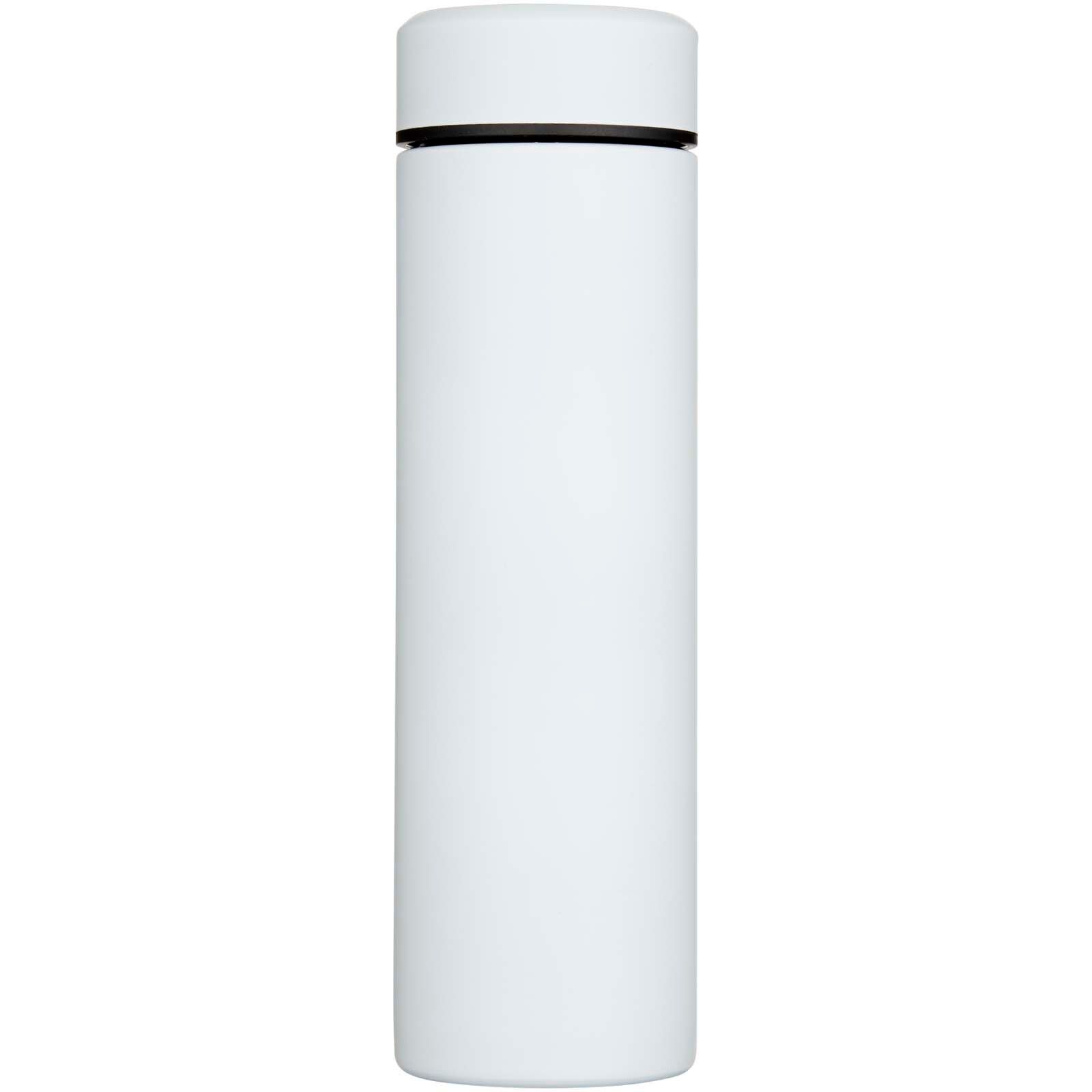 Taylor 450 ml Doppelwand Isolierflasche aus Edelstahl mit Teesieb - weiss-57
