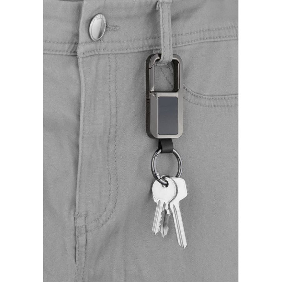 TROIKA Karabiner TRACK & FIND CARABINER - gunmetal-135