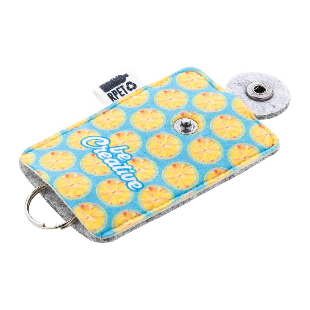 CreaFelt Keysave Individuelles Schlüsseletui - weiß - grau-53