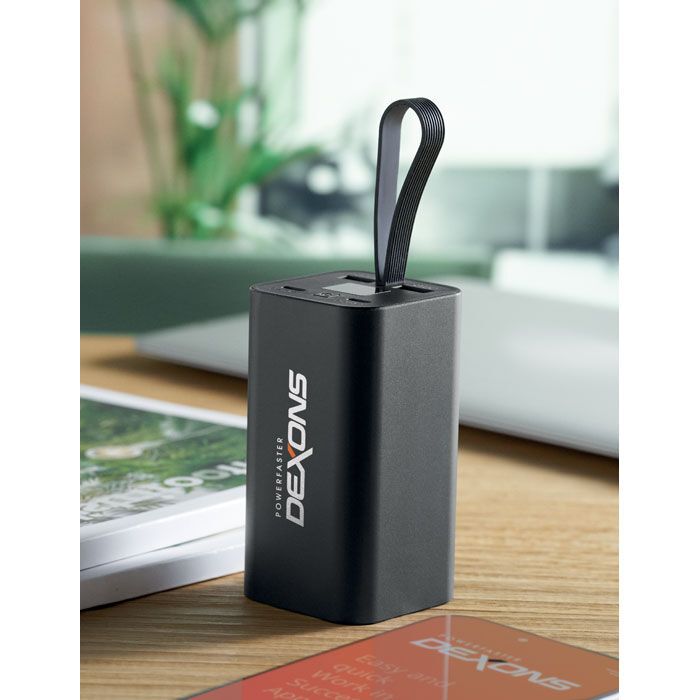 Powerbank 20.000 mAh VOIMA - schwarz-914