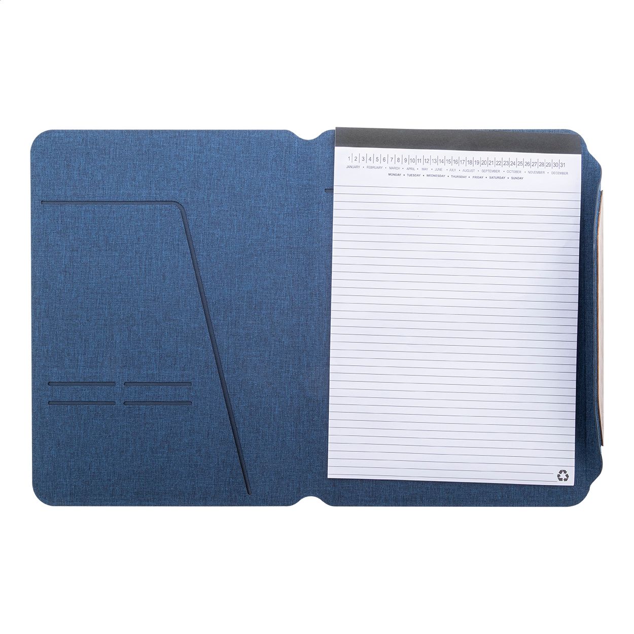 Wapudo A4 Dokumentenmappe RPET - blau-638