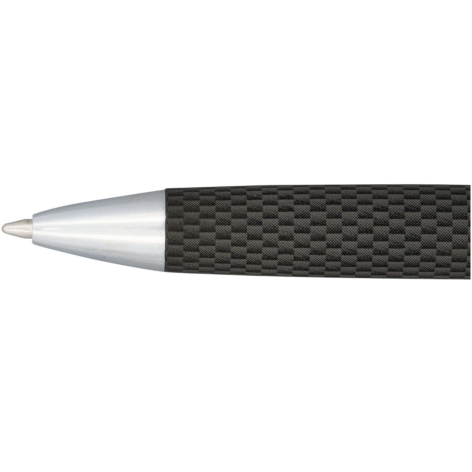 Carbon Duo Kugelschreiberset mit Hülle (schwarze Mine) - schwarz-698