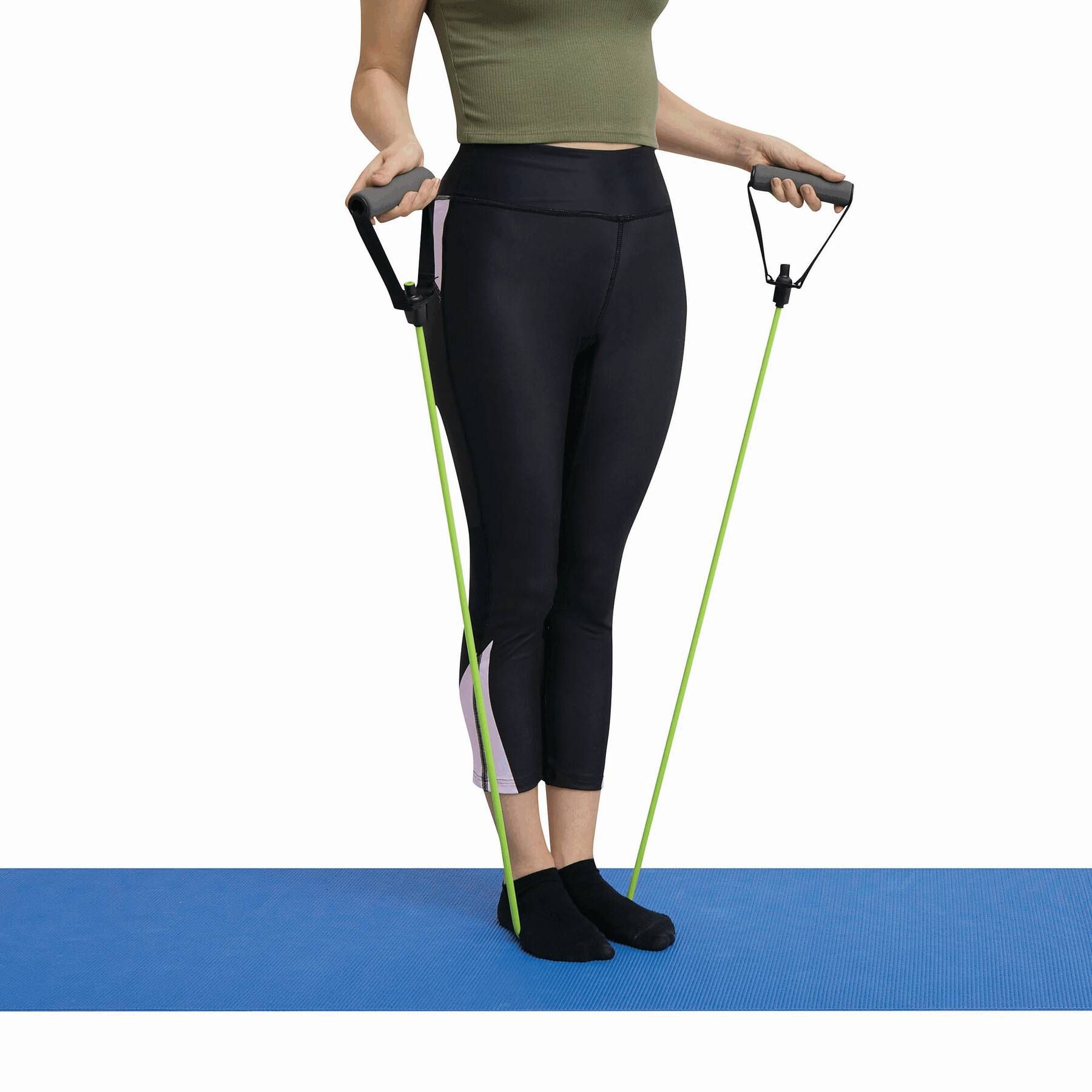Fitnessbänder-Set SPORTS SPIRITS - grün - schwarz-58