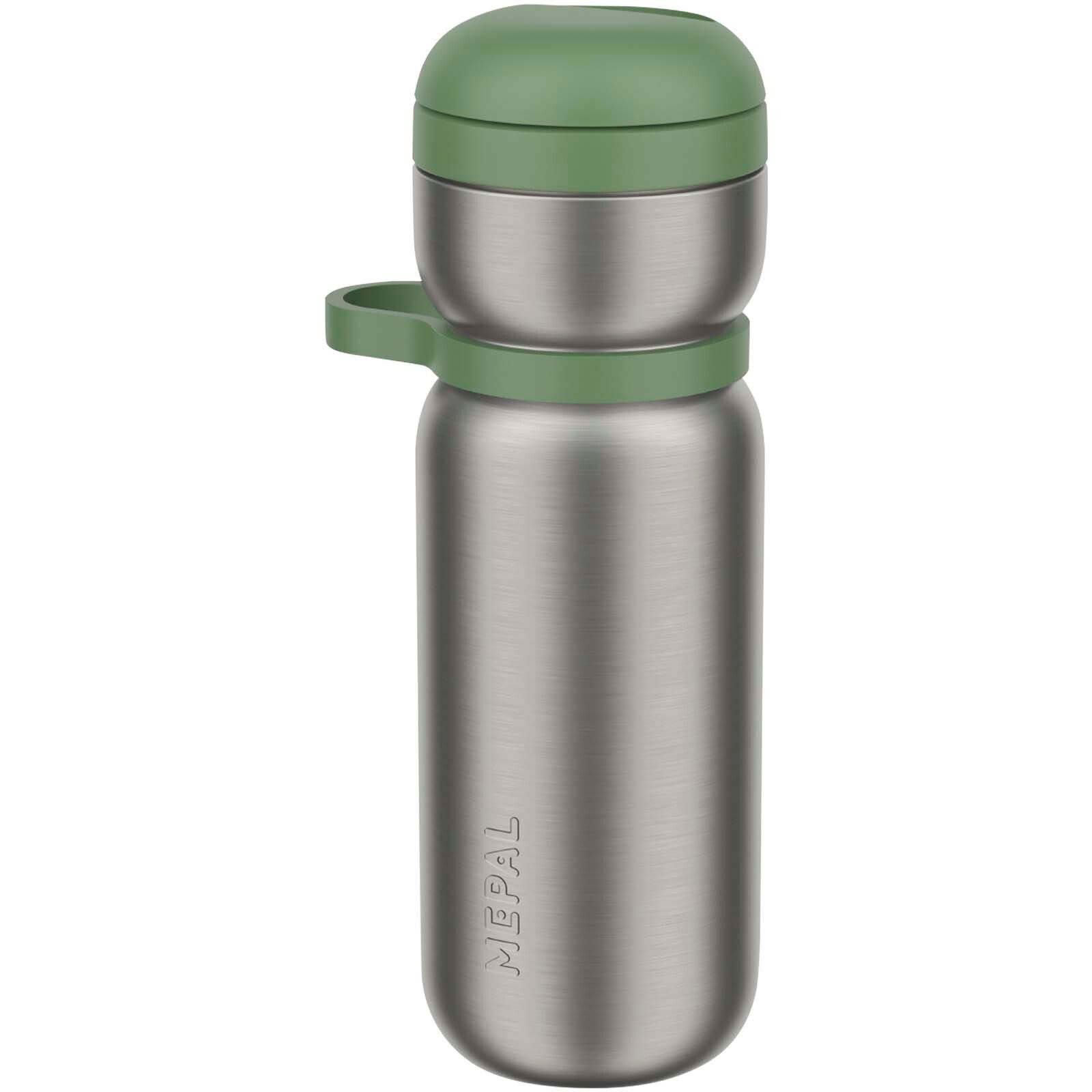 Mepal Twist 600 ml Thermo-Sportflasche - moosgrün-475