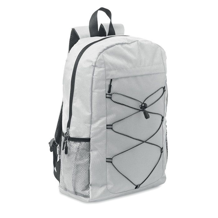 Rucksack 600D RPET Polyester HIGE - weiß-572