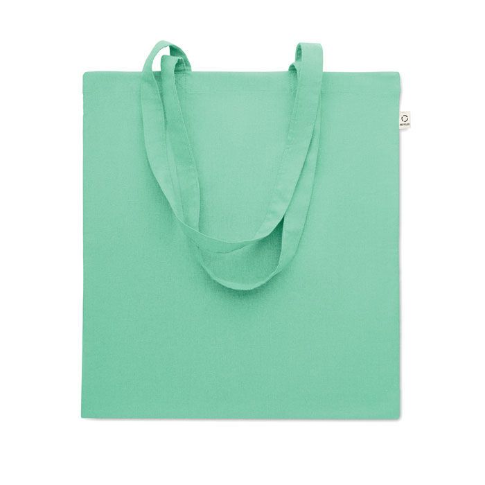 Einkaufstasche recy. Baumwolle VIVEKA COLOUR - mintgrün-590