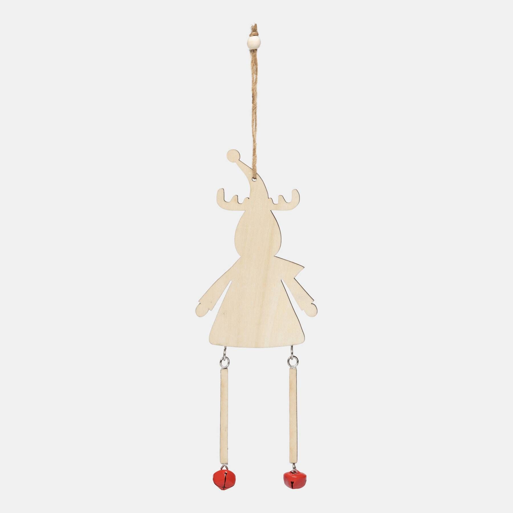 Geschenk- / Baumanhänger WOODEN SNOWI - WOODEN ELK-486