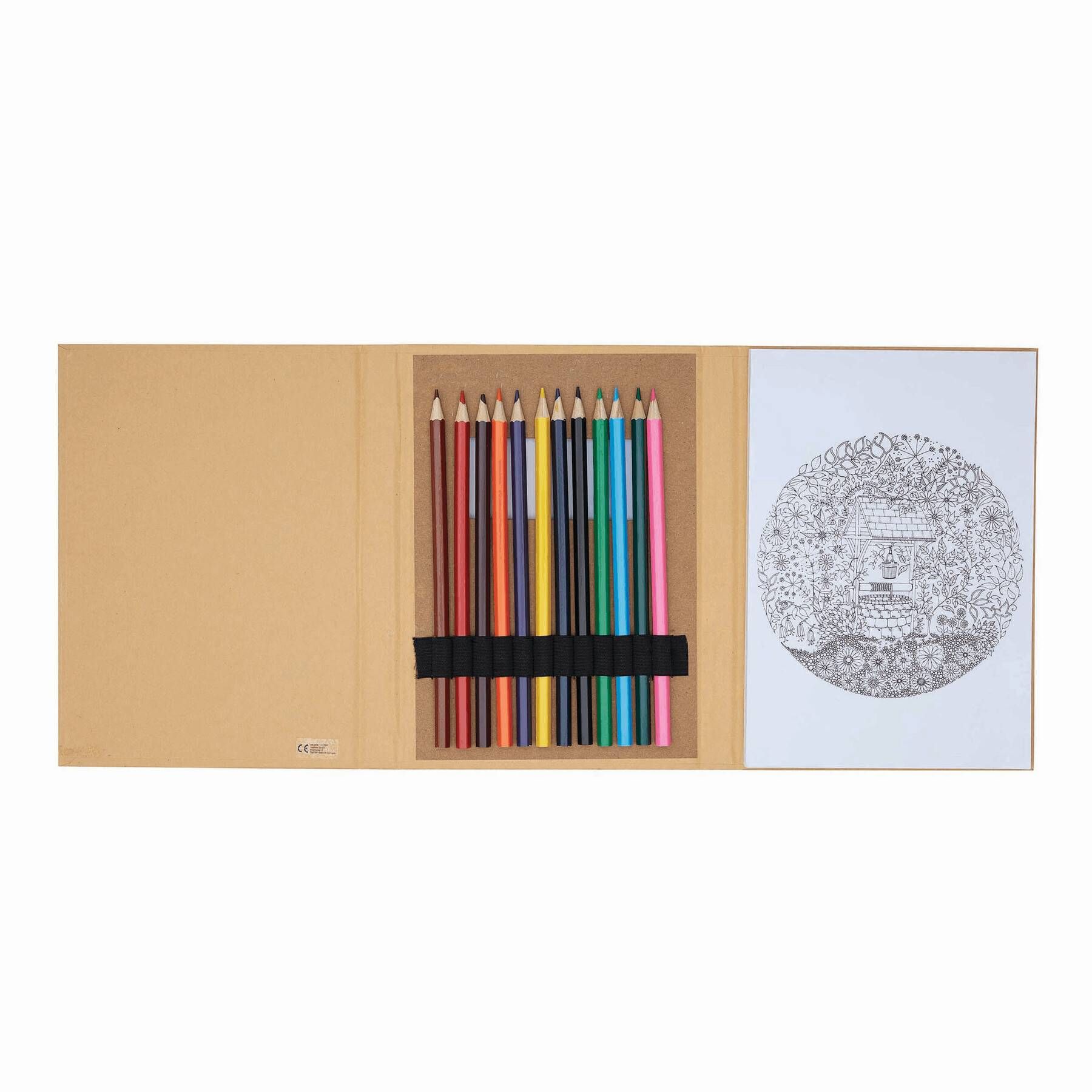 Malset COLOURFUL BOOK - braun-929
