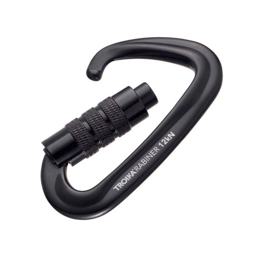 TROIKA Karabiner TROIKARABINER - schwarz-384