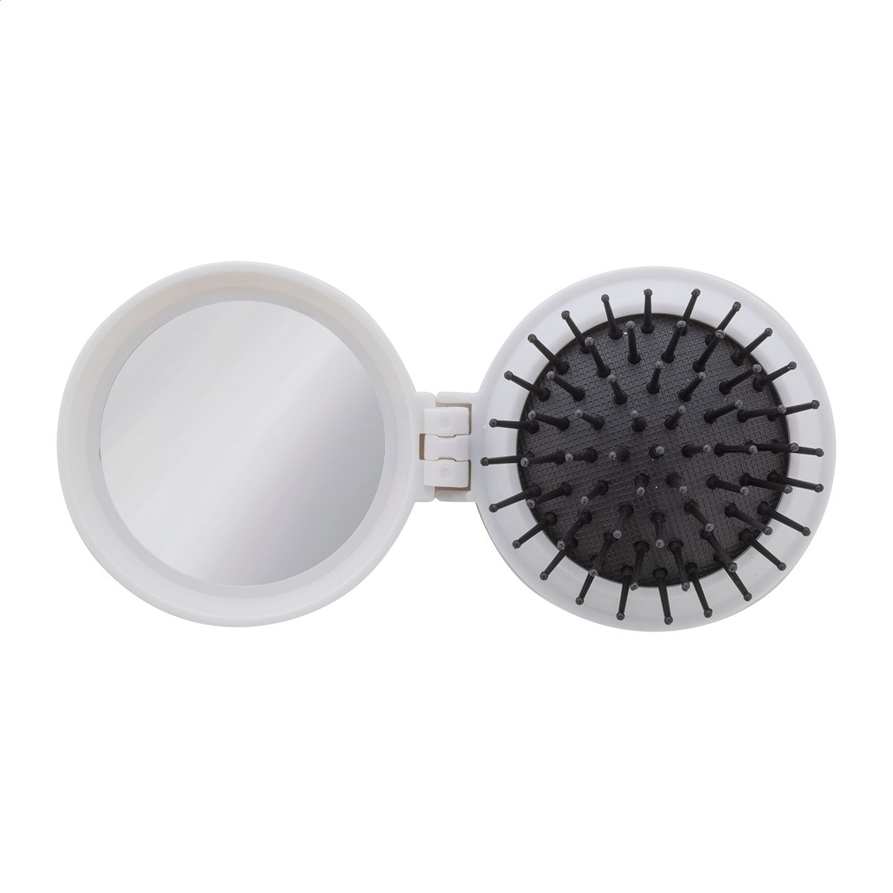 Rabrush RABS Haarbürste mit Spiegel - weiß-796
