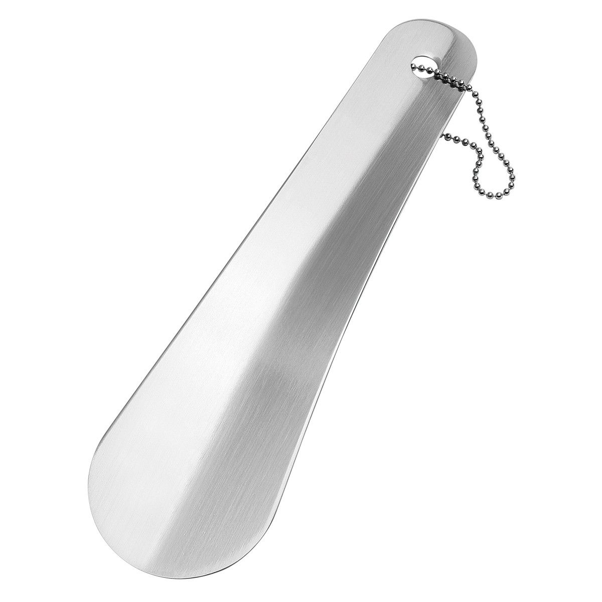Schuhlöffel Edelstahl, kurz - silber-618