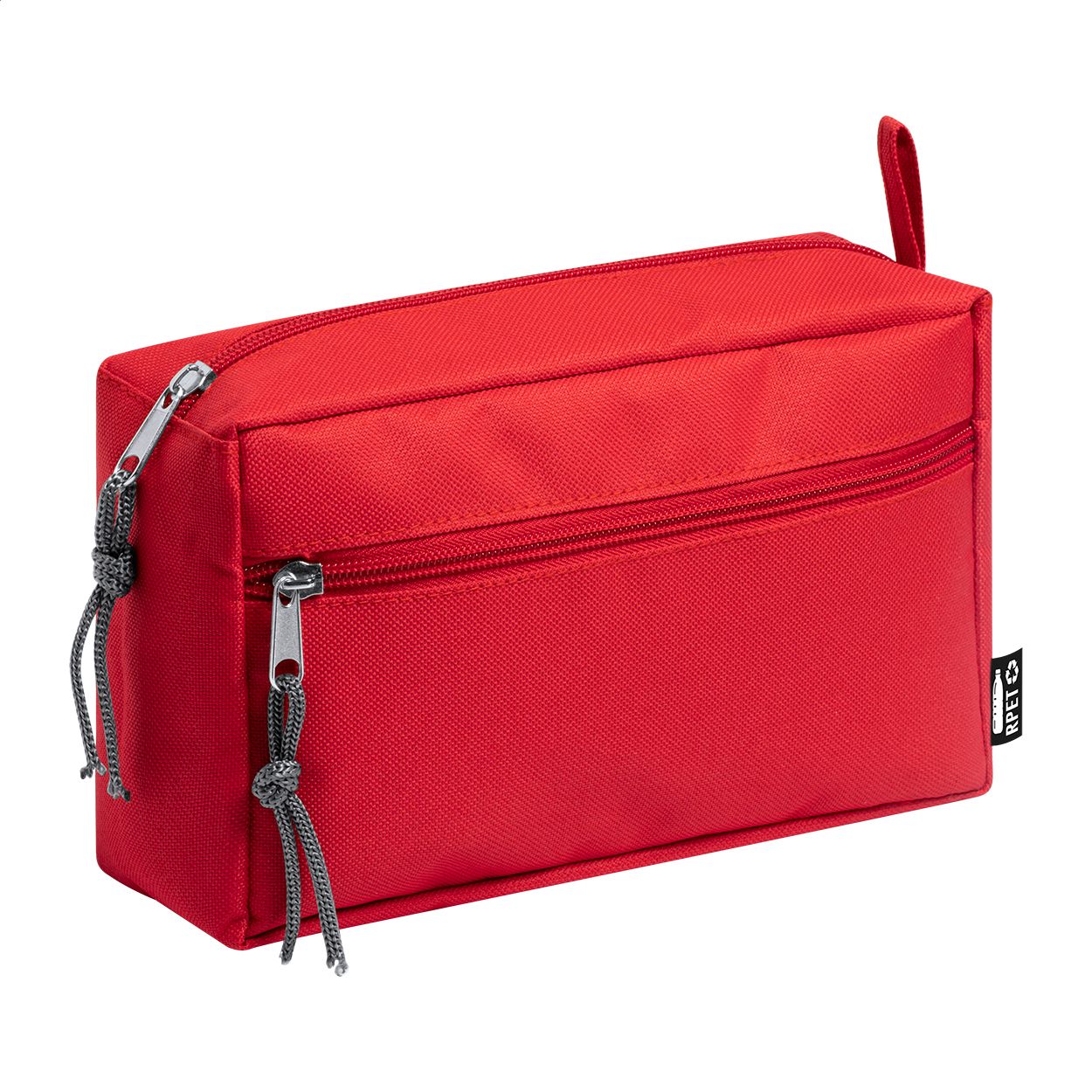 RPET Kosmetik-Tasche Kopel - rot-707