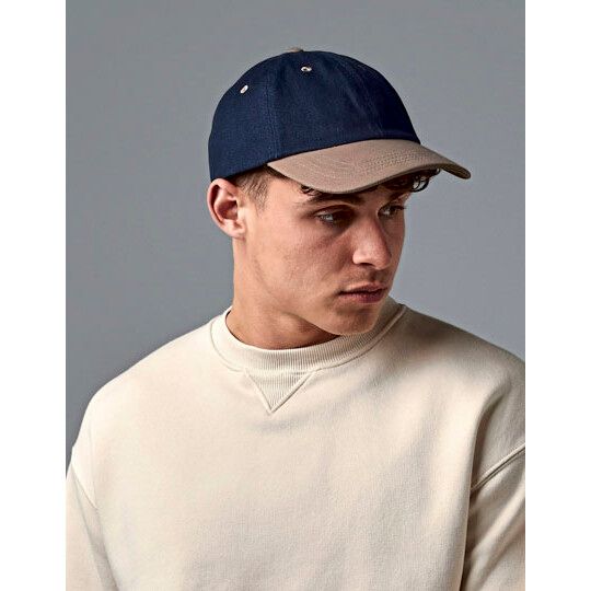 Low Profile Heavy Brushed Cotton Cap - black-950