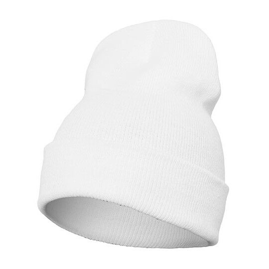 Heavyweight Long Beanie - white-199