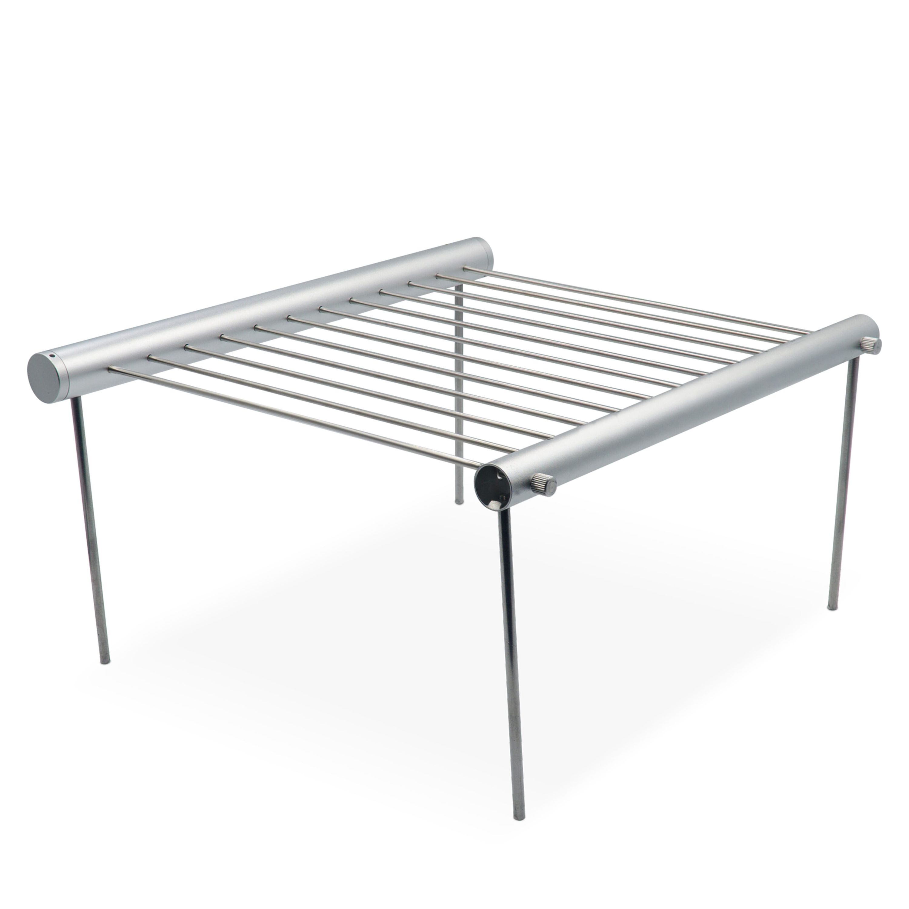 Mobiler BBQ Grill - silber-697