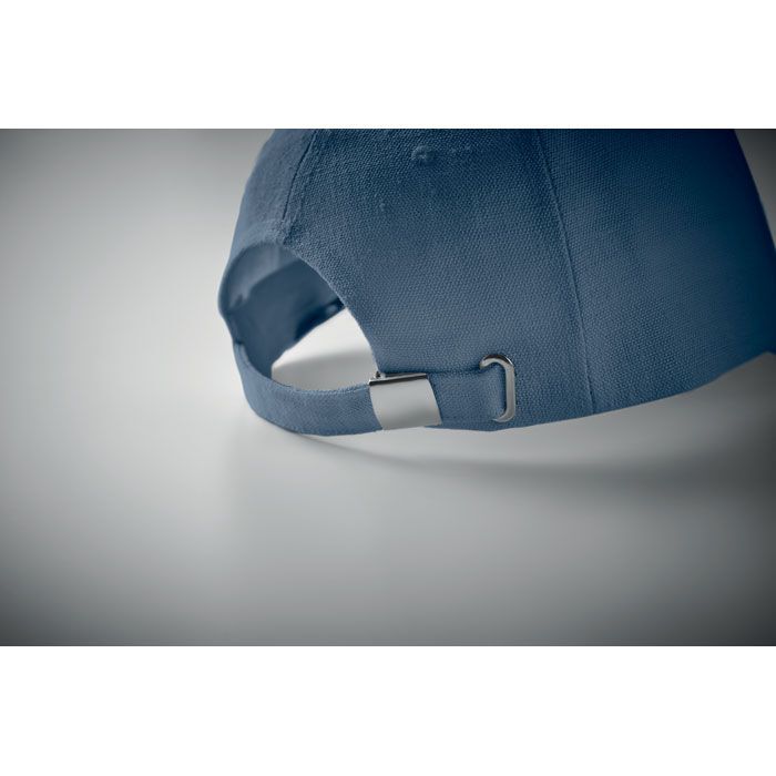 Hanf Baseball Kappe 5 Panele NAIMA CAP - blau-425