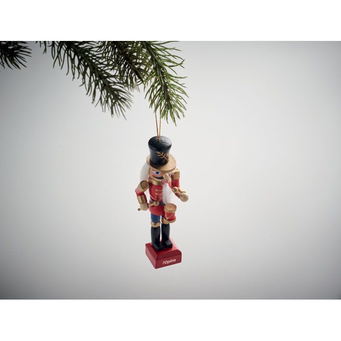 Kleine Nussknacker-Figur JOLLY - rot-282