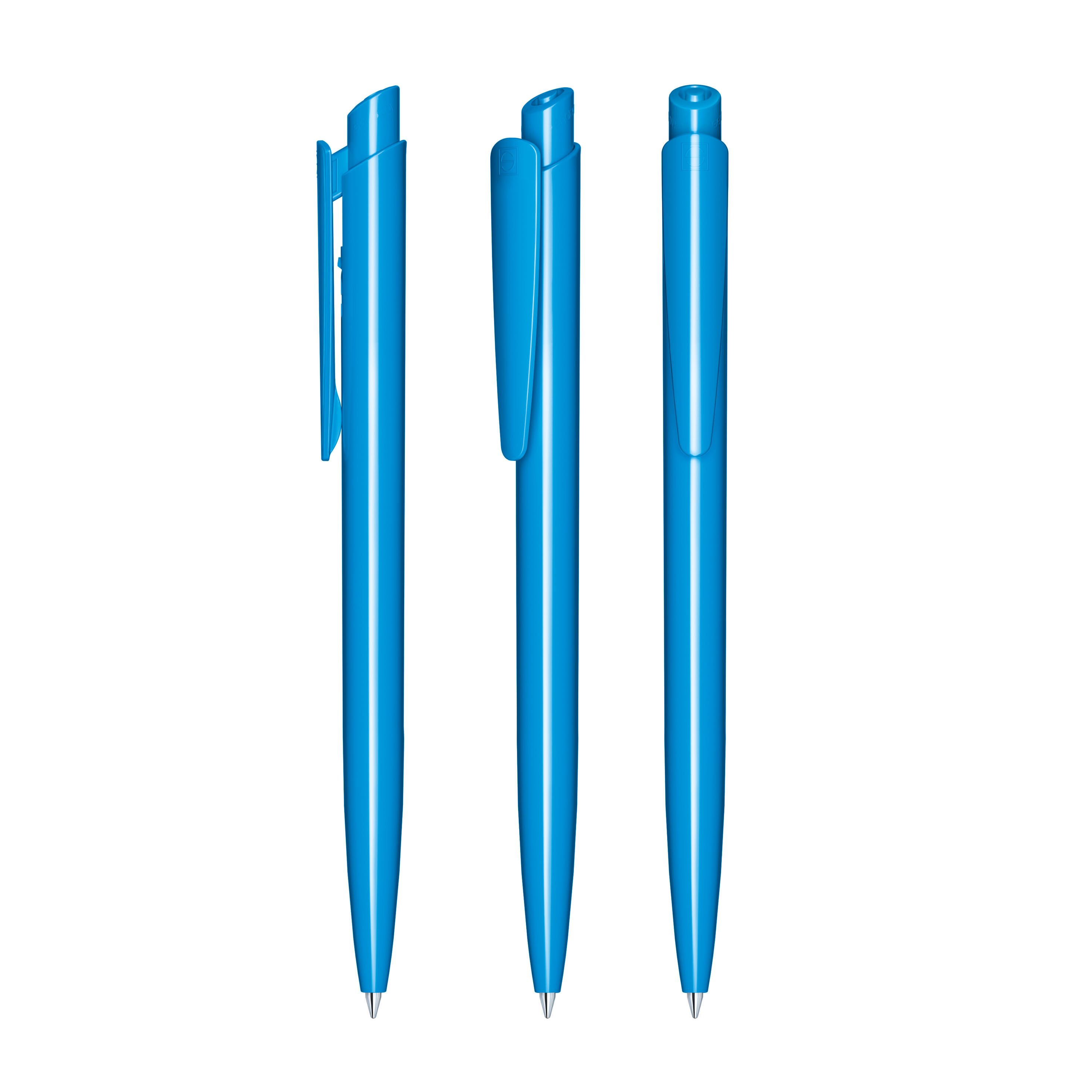 Dart Polished Druckkugelschreiber - cyan-27