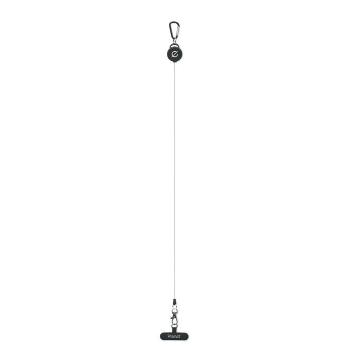 Einziehbarer Smartphone-Halter RETRO - schwarz-400