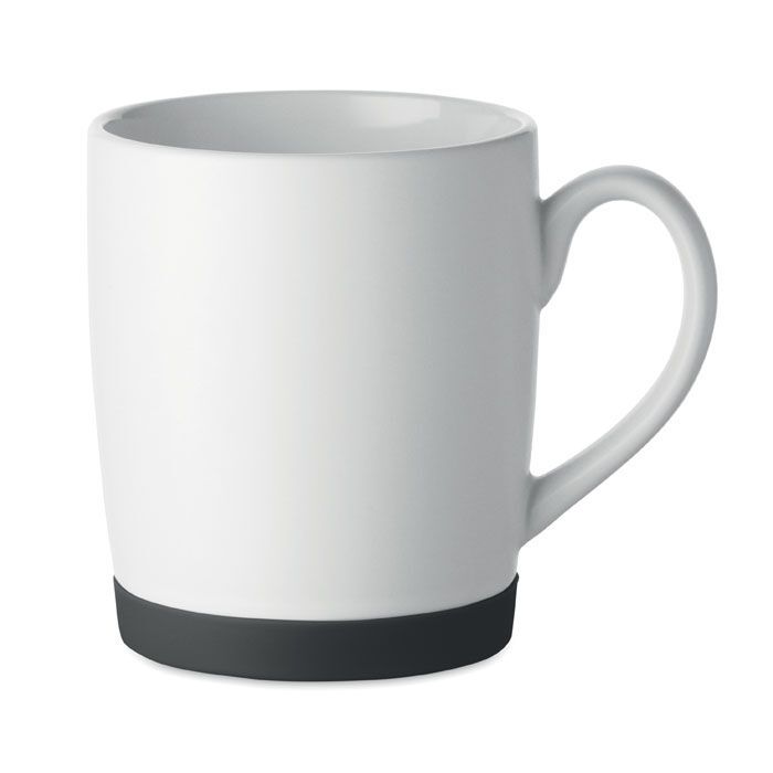 Keramikbecher 300 ml SILBASE - schwarz-534