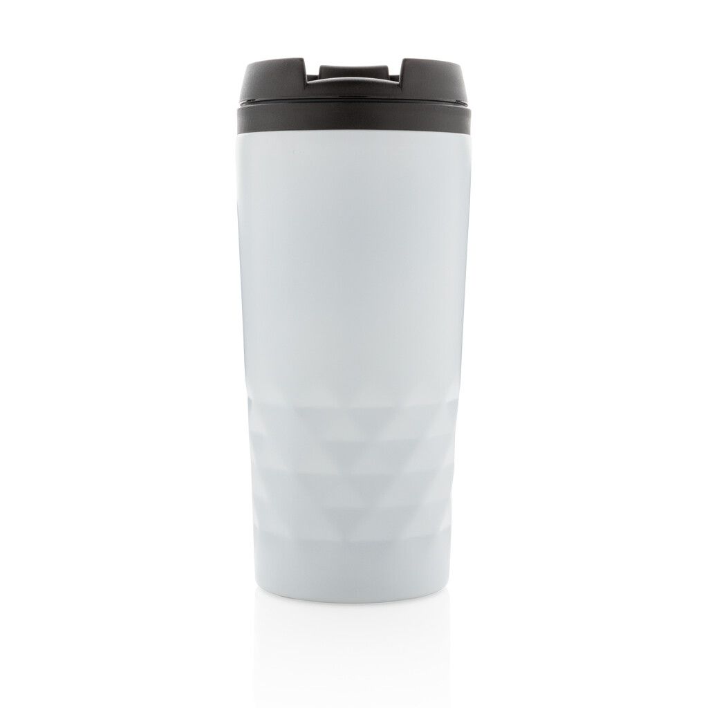 Geometrischer Becher - weiß-153