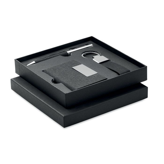 Geschenkset 3-teilig SCRIBI 3 - schwarz-891