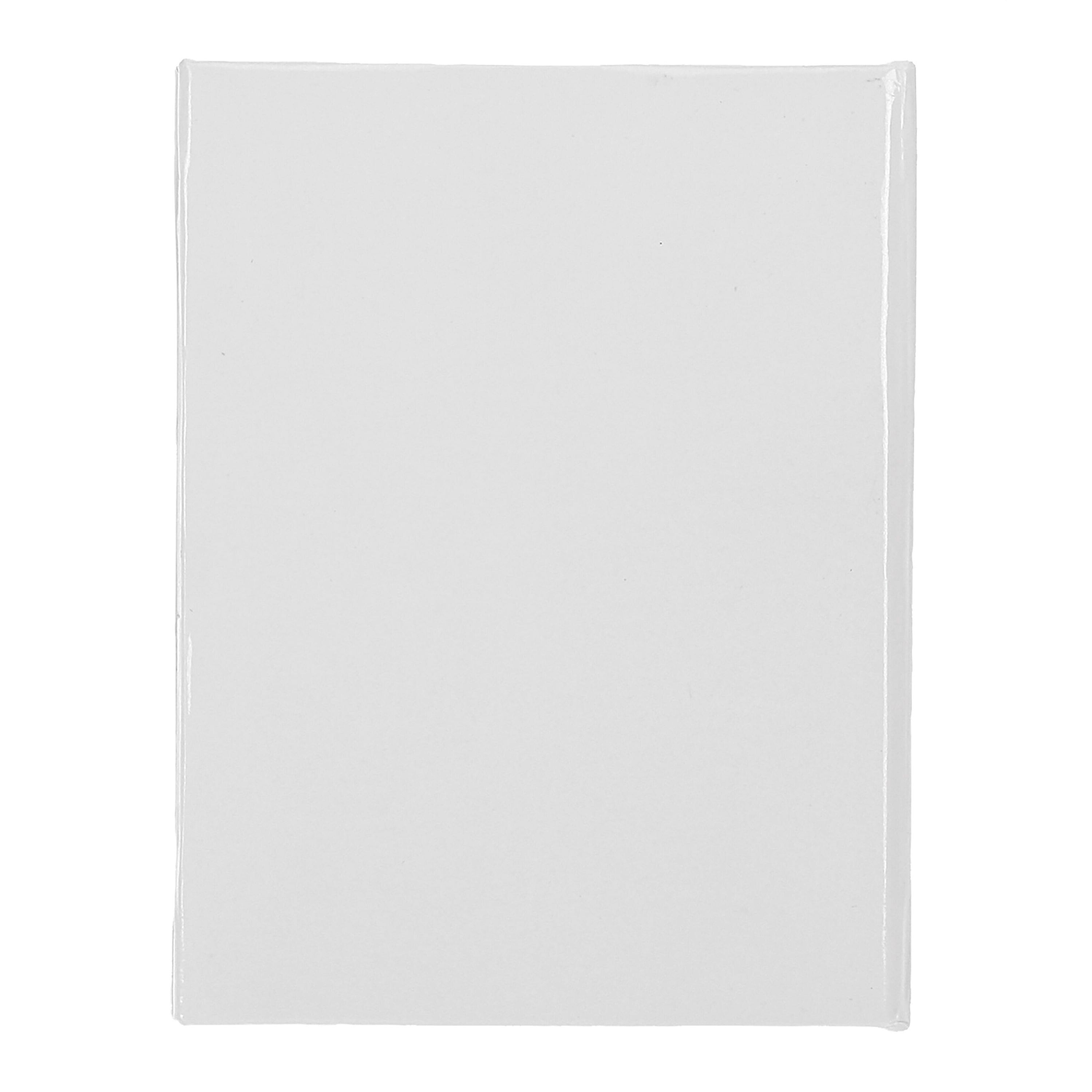 Notizbuch mit festem Umschlag - weiss-153