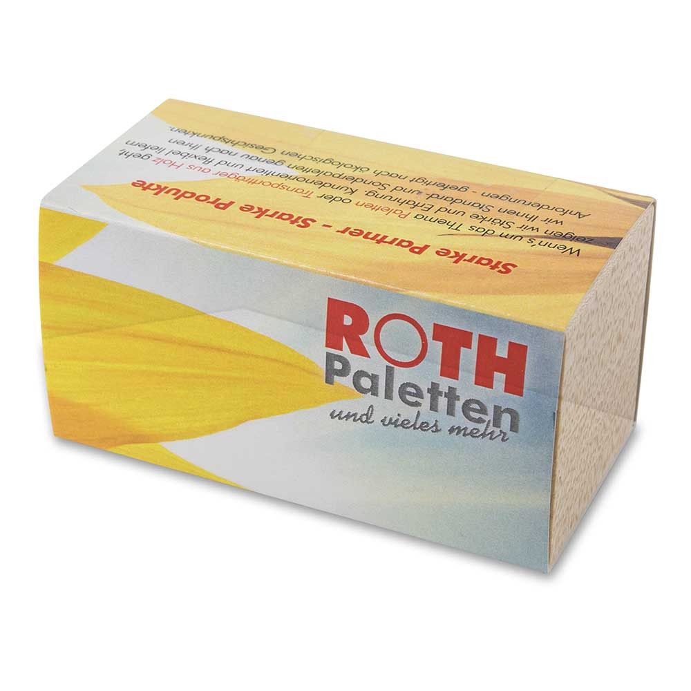Pflanz-Holz 2er Set mit Samen - Sommerblumenmischung-244