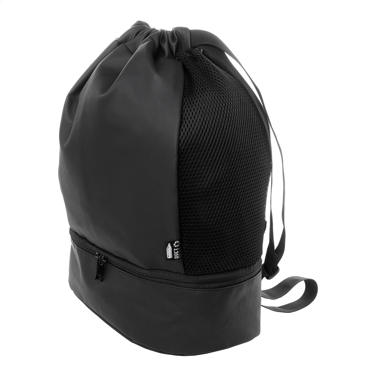 Duodraw RPET drawstring bag - schwarz-446