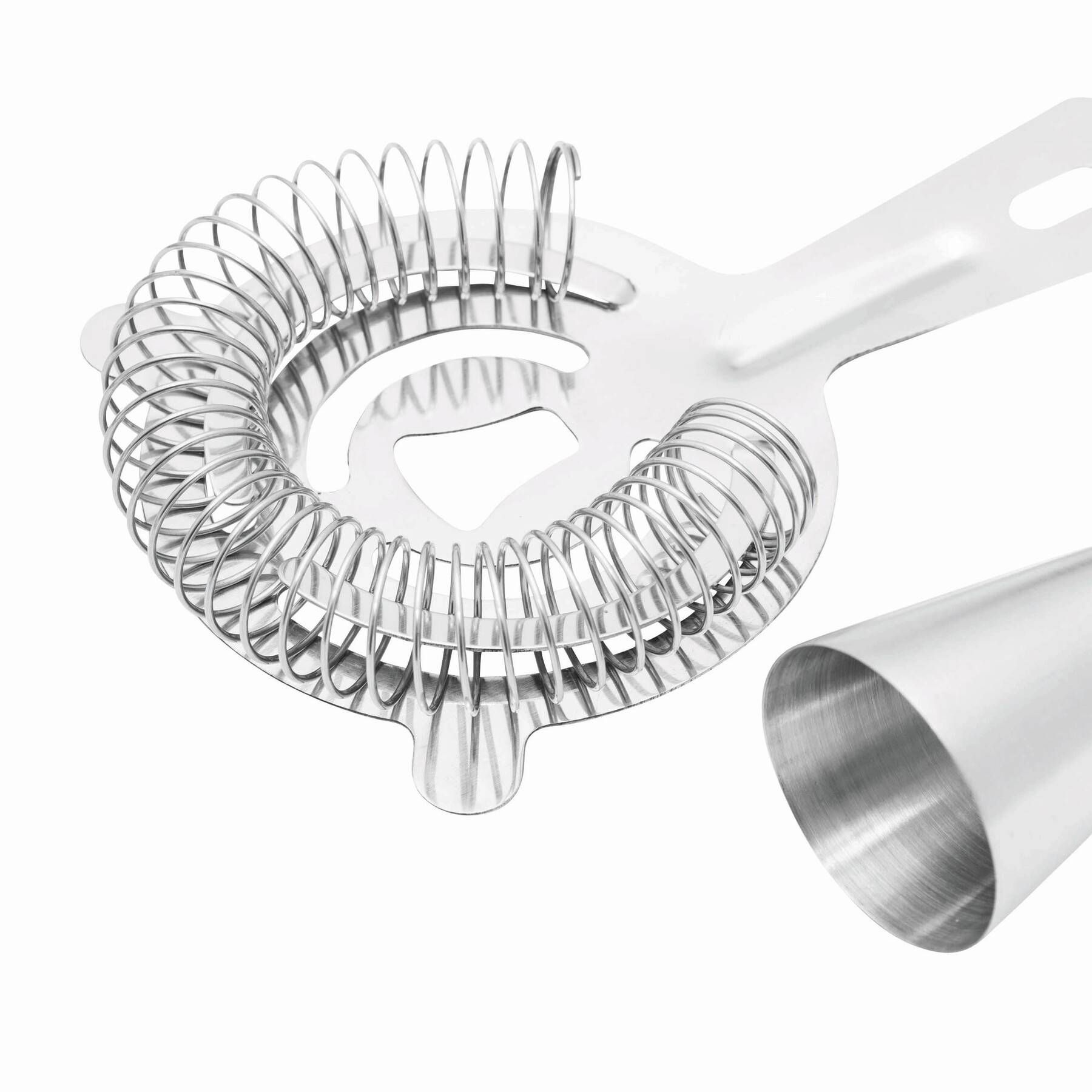 Edelstahl-Cocktailshaker-Set BARKEEPER - silber-435