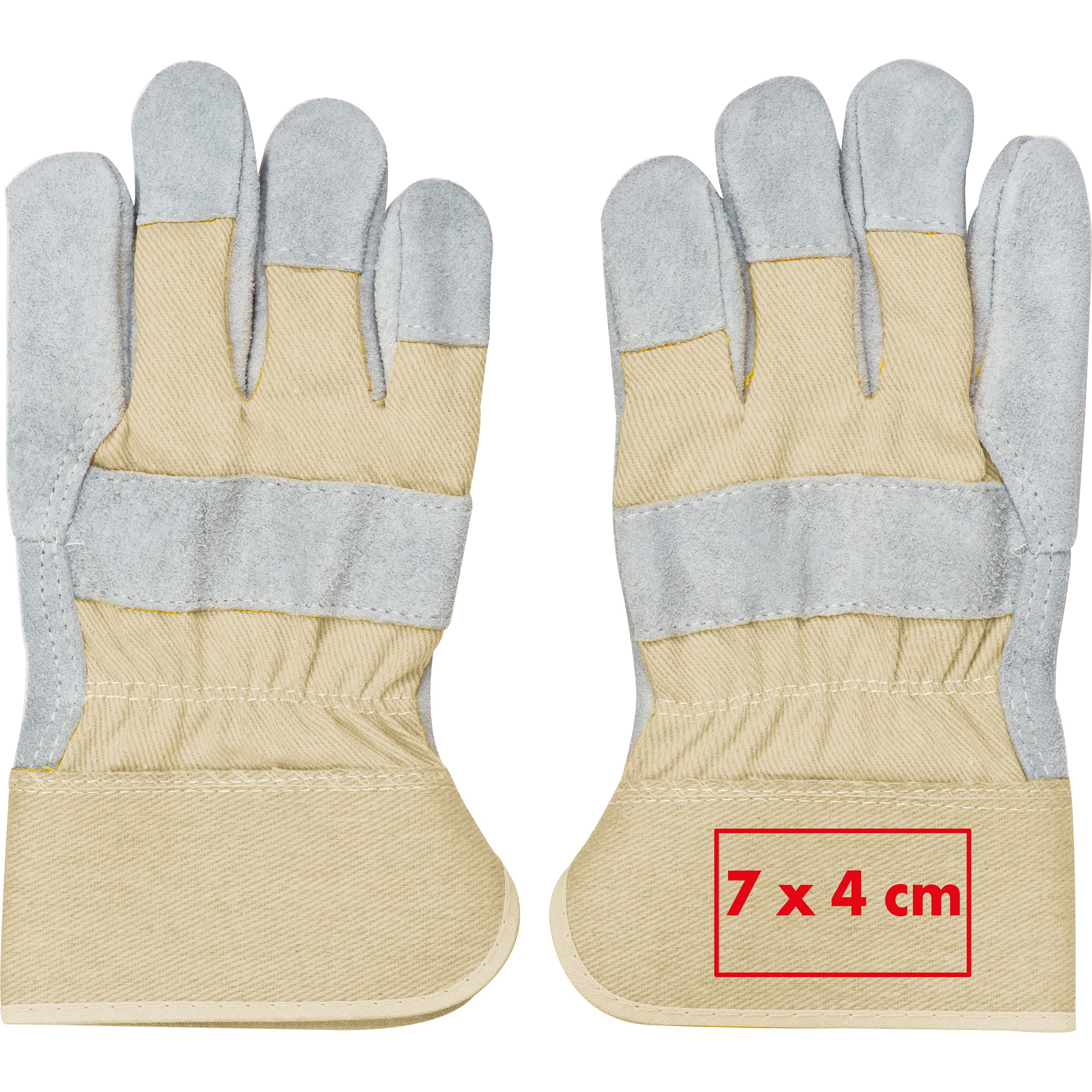 Veredelungsposition auf dem Handschuh