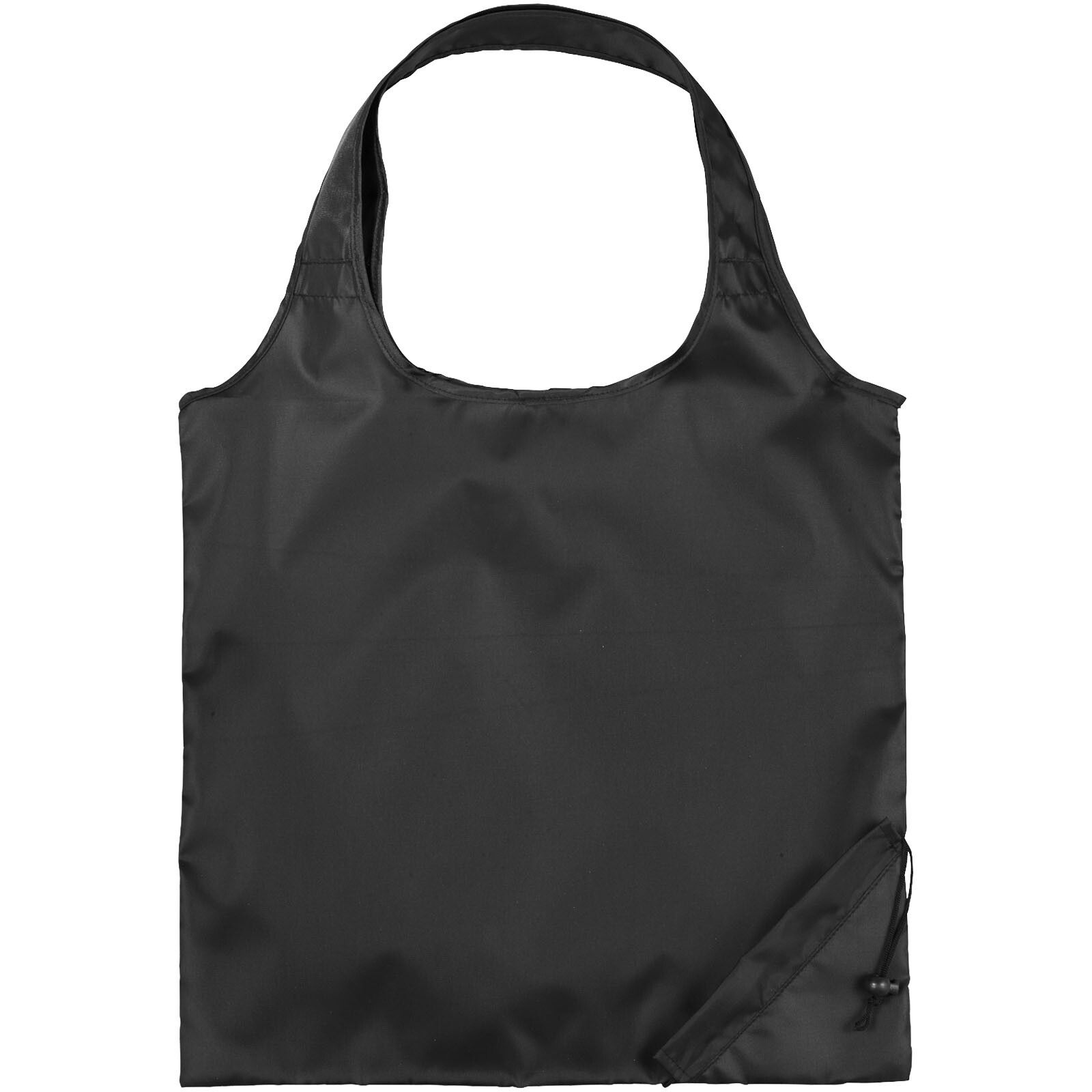 Bungalow faltbare Polyester Tragetasche 7L - schwarz-480