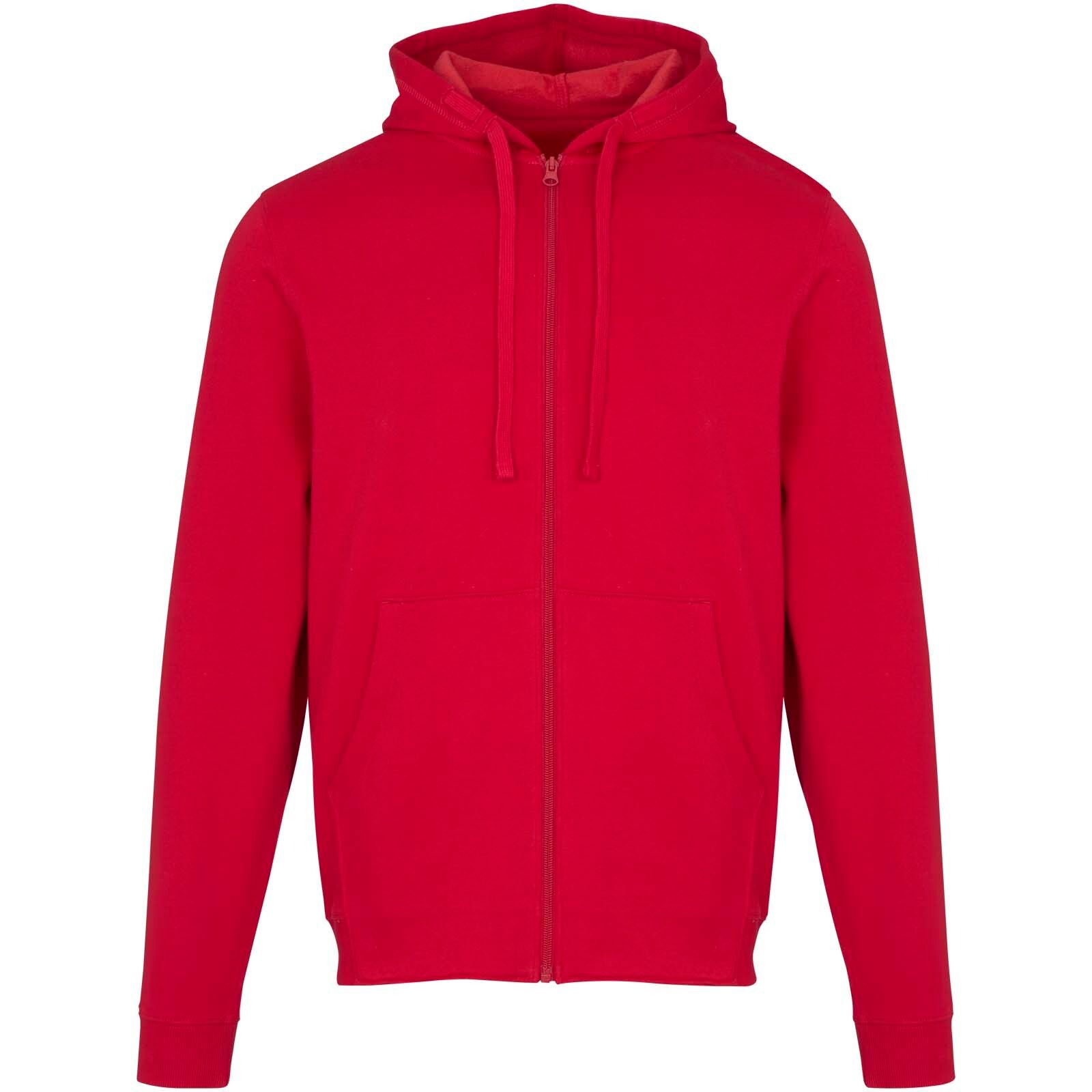 Jasper 280 g/m² Kapuzenpullover aus recycelter Bio Baumwolle (OCS) unisex - rot-16