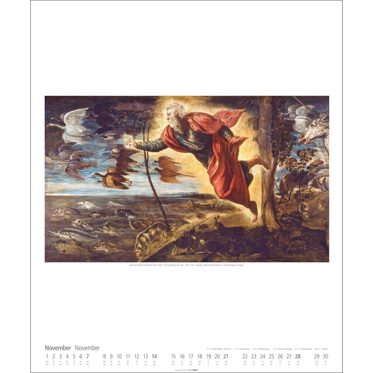 Italienische Meister - Kunst & Kultur Kalender-983