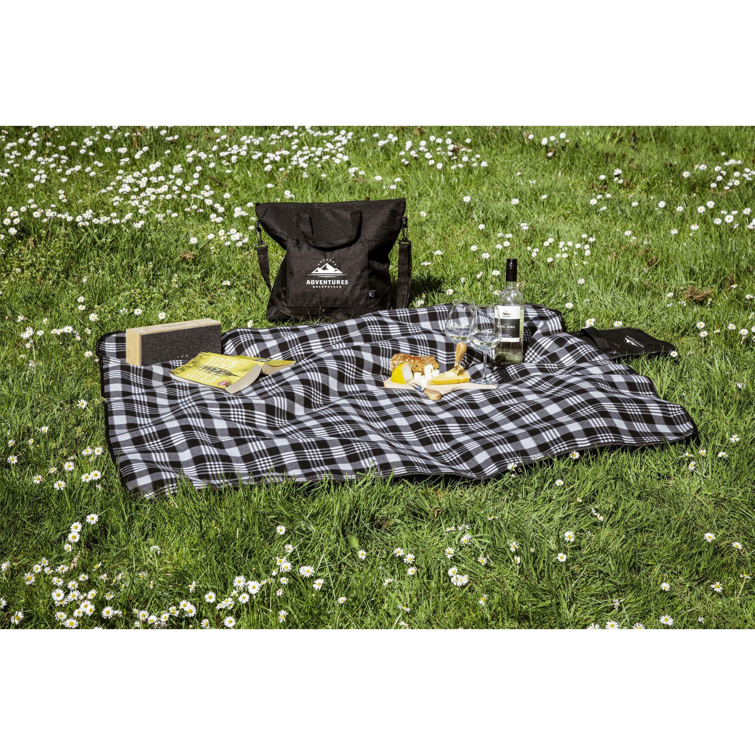 MacBlanket GRS Picnic Blanket Picknickdecke - schwarz-586
