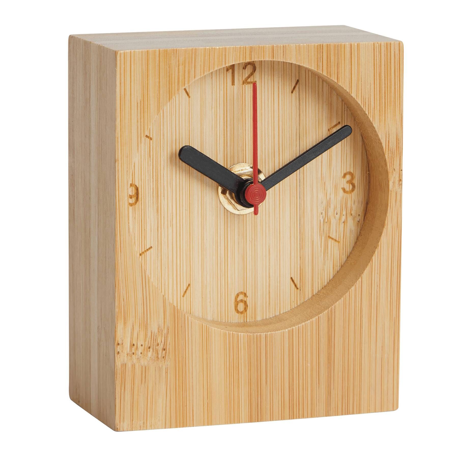 Tischuhr EXPRESSION - braun-16