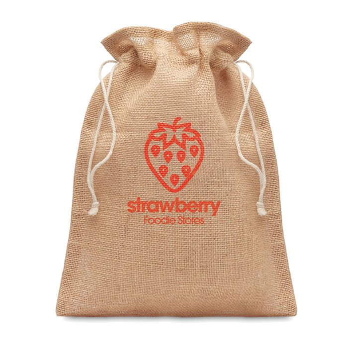 Kleine Jute Tasche 14x22 cm JUTE SMALL - beige-593